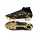 Nike Mercurial Superfly 8 Elite FG Homme Noir Or