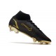 Nike Mercurial Superfly 8 Elite FG Homme Noir Or