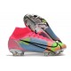 Nike Mercurial Superfly 8 Elite FG Homme Rose Bleu Vert