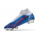 Nike Mercurial Superfly 8 Elite FG Homme Vert Blanc Rouge