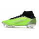 Nike Neuf Mercurial Superfly VIII Elite FG Vert Argent Noir