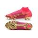 Nike Mercurial Superfly 8 Elite FG Homme Rouge Noir Or