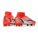 Nike Mercurial Superfly 8 Elite CR7 FG Rouge Piment Noir Fantôme Orange