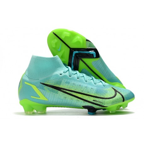 Nike Neuf Mercurial Superfly VIII Elite FG Impulse - Turquoise Vert