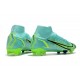 Nike Neuf Mercurial Superfly VIII Elite FG Impulse - Turquoise Vert