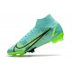 Nike Neuf Mercurial Superfly VIII Elite FG Impulse - Turquoise Vert