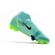 Nike Neuf Mercurial Superfly VIII Elite FG Impulse - Turquoise Vert