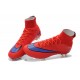 Nouveau Chaussures de Football Nike Mercurial Superfly 4 FG Rouge Vif Violet Persan Noir