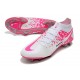 Chaussures Nike Phantom GT Elite DF FG Blanc Rose