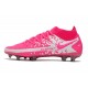 Chaussures Nike Phantom GT Elite DF FG Rose Blanc