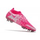 Chaussures Nike Phantom GT Elite DF FG Rose Blanc