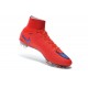 Nouveau Chaussures de Football Nike Mercurial Superfly 4 FG Rouge Vif Violet Persan Noir