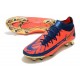 Chaussures Nike Phantom GT Elite DF FG Orange Bleu Or