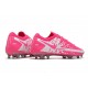 Chaussure Nike Phantom GT Elite FG Rose Blanc