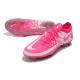 Chaussure Nike Phantom GT Elite FG Rose Blanc