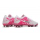 Chaussure Nike Phantom GT Elite FG Blanc Rose