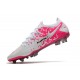 Chaussure Nike Phantom GT Elite FG Blanc Rose