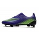 Crampon adidas X Ghosted.1 FG Violet Vert 