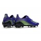 Crampon adidas X Ghosted.1 FG Violet Vert 