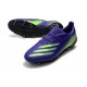 Crampon adidas X Ghosted.1 FG Violet Vert 