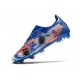 Crampon adidas X Ghosted.1 FG Bleu Rouge