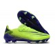 Crampon adidas X Ghosted.1 FG Precision To Blur - Vert Violet Jaune