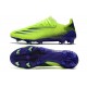 Crampon adidas X Ghosted.1 FG Precision To Blur - Vert Violet Jaune