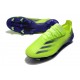 Crampon adidas X Ghosted.1 FG Precision To Blur - Vert Violet Jaune