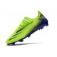 Crampon adidas X Ghosted.1 FG Precision To Blur - Vert Violet Jaune