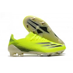 Crampon adidas X Ghosted.1 FG Superlative - Jaune Noir Bleu