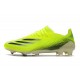 Crampon adidas X Ghosted.1 FG Superlative - Jaune Noir Bleu