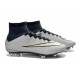 Coupe du monde 2015 Chaussures Nike Mercurial Superfly FG Argent Blanc Hyper Turquoise Noir