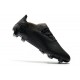 Crampon adidas X Ghosted.1 FG Superstealth - Noir Bleu cyan