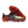 Crampon adidas X Ghosted.1 FG Noir Rouge Or