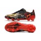 Crampon adidas X Ghosted.1 FG Noir Rouge Or