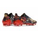 Crampon adidas X Ghosted.1 FG Noir Rouge Or