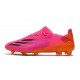 Crampon adidas X Ghosted.1 FG Rose Noir Orange 