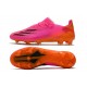 Crampon adidas X Ghosted.1 FG Rose Noir Orange 