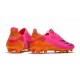 Crampon adidas X Ghosted.1 FG Rose Noir Orange 