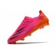 Crampon adidas X Ghosted.1 FG Rose Noir Orange 