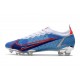 Nike Mercurial Vapor 14 Elite FG Chaussure Bleu Rouge Argent