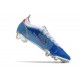 Nike Mercurial Vapor 14 Elite FG Chaussure Bleu Rouge Argent