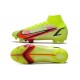 Nike Neuf Mercurial Superfly VIII Elite FG Volt Carmin Noir