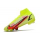 Nike Neuf Mercurial Superfly VIII Elite FG Volt Carmin Noir