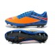 Chaussures Football Nike Hypervenom Phantom FG Orange Bleu Rouge Pack de Réflexion