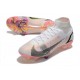 Nike Neuf Mercurial Superfly VIII Elite FG Blanc Noir Carmin Rose