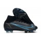 Nike Neuf Mercurial Superfly VIII Elite FG Noir Gris Acier