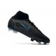 Nike Neuf Mercurial Superfly VIII Elite FG Noir Gris Acier