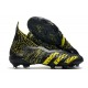 Crampons adidas Predator Freak + FG Noir Jaune