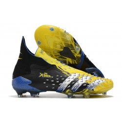 adidas Predator Freak + FG X-Men Wolverine - Jaune Argent Métallique Noir